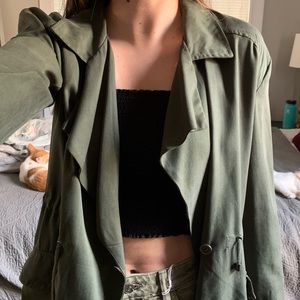 cupcakes & cashmere green jacket